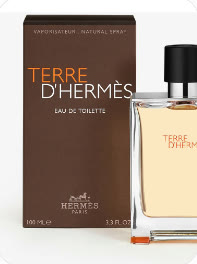 Terre d'Hermès Eau de Toilette box and bottle